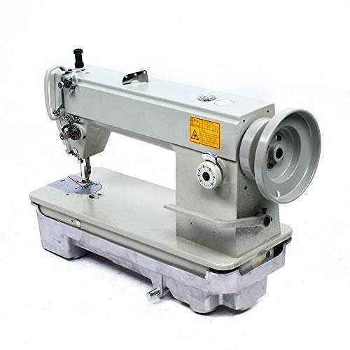 Macchina da cucire da 7 mm, con colonne, materiale spesso, 35 kg, per cucire pelle e jeans con accessori