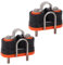 Tbest Schotklemme Mit Bügel, Schotklemme Für 2Mm,Curryklemme,Cam Cleat for Rope,Nocklemme,Marine-Nocklemme,Segelboot-Kajak-Nocklemme Fast Entry Wire F Hardware Für Marineboote Für 3‑12 Mm Seil