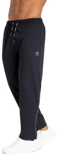 BE BOARD Pantalone Lungo Uomo 910 in Cotone Leggero e Traspirante, Taglie Calibrate, Ideale per Sport e Relax, Stile Casual e Versatile