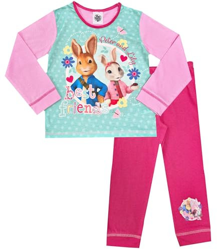 Peter Rabbit Girls Pyjamas Character Nightwear (Peter Rabbit Best Friends, 2-3 Years)