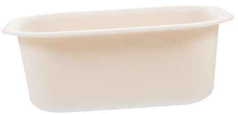 SUPVOX Cambiador De Bebés Lavabo De Plástico Resistente Portátil, Tamaño Mediano, Color Blanco Leche, Lavabo Para Ñiño Reutilizable y Práctico Para Cambios y Lavado Infantil