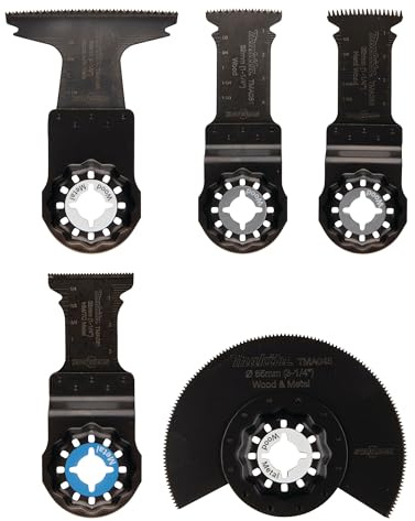 Makita E-24935 Multitool STARLOCK Set 5-tlg.