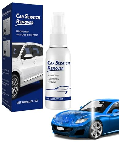 Spray pour enlever les rayures sur la voiture, 60 ml, produit de polissage haute protection | Produit de polissage pour réparation des rayures pour voitures, motos, SUV, bateaux, camions