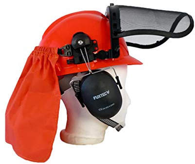 Fuxtec Forstschutzhelm Forsthelm Sicherheitshelm