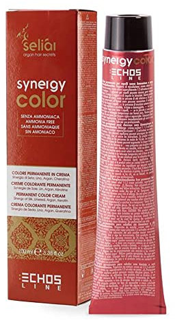 Echos ECHOSLINE Seliàr Synergy Color-Crema de coloración Profesional-Rubio Dorado Claro (9.3), biondo Chiaro, 100mL