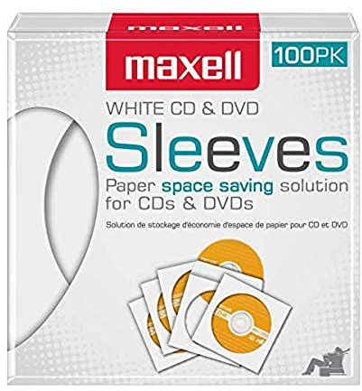 Maxell CD/DVD Storage Sleeves
