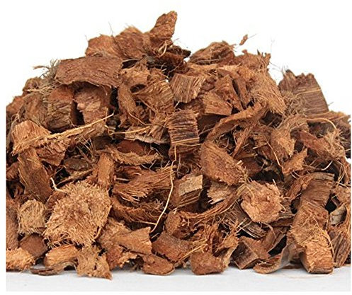 GoodGoodsThailand Copeaux de noix de coco naturelles pour orchidées – Support de croissance fin – Bale Copeaux de noix de coco – 1 sac (environ 1 kg)