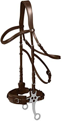 Equipride Waldhausen X-Line Hackmore Brides sans mors Noir et marron (complet, marron)