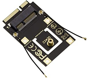 KALEA-INFORMATIQUE Adaptateur M2 E A Key vers miniPCIe pour Monter Une Carte M.2 2230 WiFi Bluetooth sur Un Port Mini PCIe