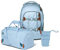 satch Pack Pencil Slider Edition Schulrucksack Set 3tlg. mit Sporttasche (Nordic Ice Blue)
