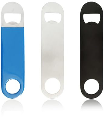 ZBHDEYG Apribottiglie in metallo, 3 pezzi, apribottiglie, bar, cucine, ristoranti