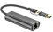 AYPOHU Adaptateur USB + type C vers Ethernet 10 G Gigabit adaptateur réseau USB C vers RJ45 convertisseur Ethernet pour PC portable
