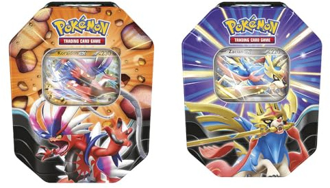 BANDAI - Pokémon TCG - Summer ex Tin - Colleziona e gioca con le tue carte preferite - PC10389
