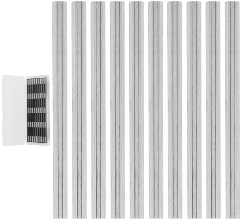 10 Piezas Cuchilla para Cepillo Kit, Cuchilla Cepillo Electrico 82mm, Cuchillo Reversible para Maquinaria De Carpintería, Para Cortar Duras Blandas Tablero De Madera Contrachapada