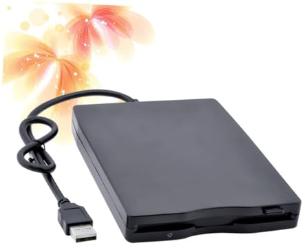 NUOBESTY Disquetera USB Portátil para Laptop Alta de Transferencia de Compatible con Windows Diseño Compacto y para Archivos de Disquete