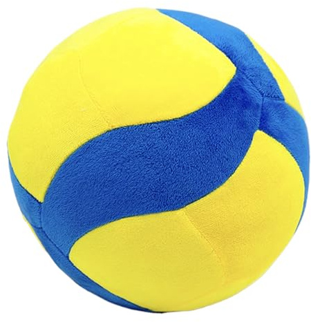 Mjuk inomhusvolleyboll: Skum, officiell vikt, tyst boll tömmas | Mjukt praktiskt träningsspel för armar, användning för barn och vuxna, träning hemma, aktivitet