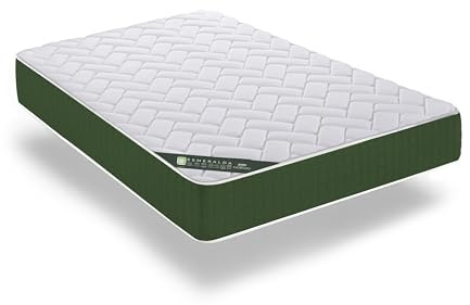 Dormio Esmeralda Colchón Viscoelástico Fresh 3D, 90x190 cm, Altura 21 cm, Reversible Frío/Calor, Confort y Firmeza Adaptable.