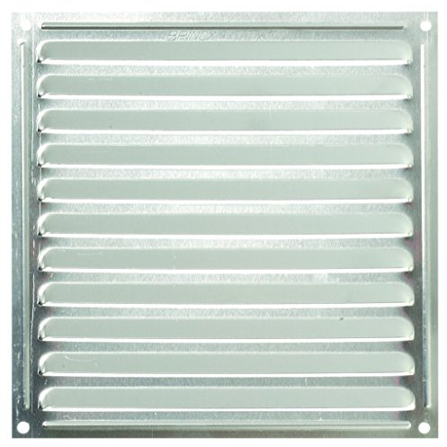 Brinox B70500A - Rejilla de ventilación (17 x 17 cm) color aluminio
