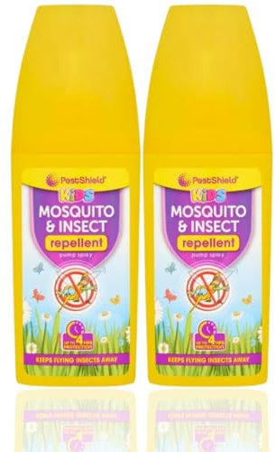 2 x Kids Mosquito & Insect Repellent Pump Spray 120ml | Mosquito Repellent Insect Spray Suitable for Children