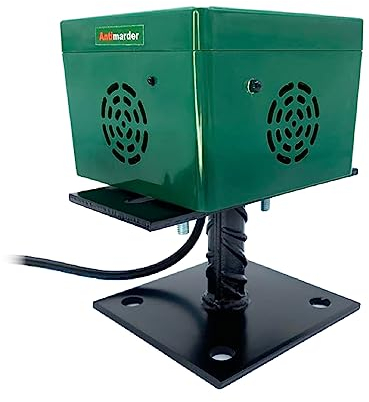 ANTIMARDER LUBERDA ANTYKUNA Hermetischer Tiervertreiber, Marderschreck Wasserdicht | Leise und effektiv | Parken, Parkplätze, Lagerhallen | Arbeitet nachts
