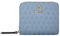 NINE WEST Linnette Geldbörse mit Reißverschluss, klein, helles Denim, Blasses Denim