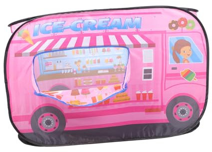 JOINPAYA Eiszelt spielhaus Playhouse for Spielzelt Tent for Spiele kinderspiele Faltzelt für Eiswagen-Zelt Kinderspielzelt Eiswagen-Spielzelt Vlies