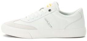 camel active Herren Low-Top Sneaker, Männer Halbschuhe,Wechselfußbett,Strassenschuhe,Sportschuhe,Freizeitschuhe,offweiss,44 EU