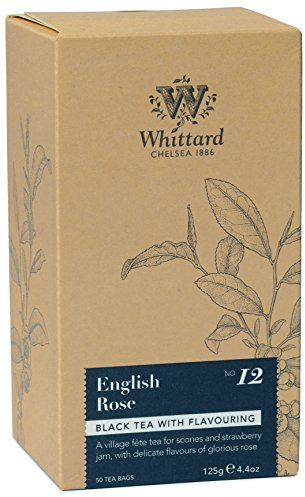 Whittard of Chelsea English Rose 50 Teabags