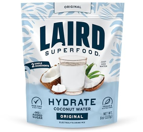 Laird Superfood - Original Hydrate Coconut Water 8oz 227 g