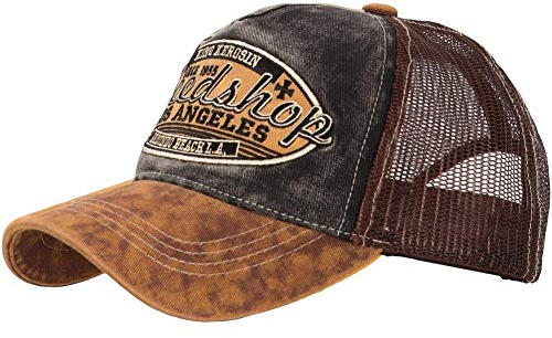 King Kerosin Herren Speedshop Baseballkappe, anthrazit, Einheitsgröße