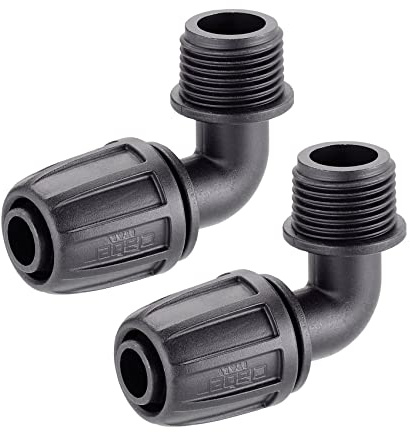 Pop Up Sprinkler Connector Threaded Elbow Claber 91019 Pack of 2