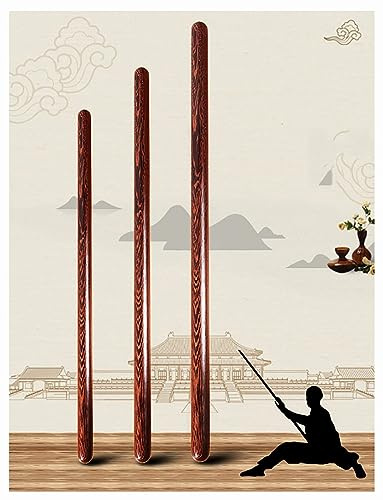 KUMIAO Tai Chi Rulers – Wood Exercise Equipment for Tai Chi Class, Martial Arts Taiji Stick, Perfect for Chinese Wushu Kung Fu, Fitness & Physical Rehabilitation
