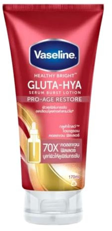 Vaseline Healthy Bright Gluta-Hya Sérum Éclatant Lotion Pro-Âge Restauratrice 170 ml