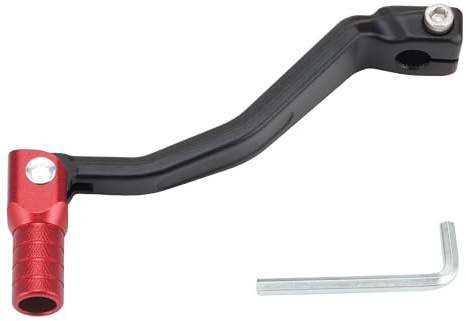 GOOFIT Red Gear Shift Lever Aluminum Alloy Shift Foldable Foot Shifter Replacement for CRF300L CRF250L Rally CRF 300L L 250M TRANSALP 600 650 XL650V XL600V