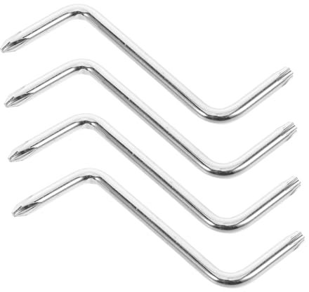 PRETYZOOM 4pezzi Cacciaviti Offset Di z Cacciaviti Testa Piatta Per Spazi Ristretti Ad Angolo Retto Per Elettrodomestici