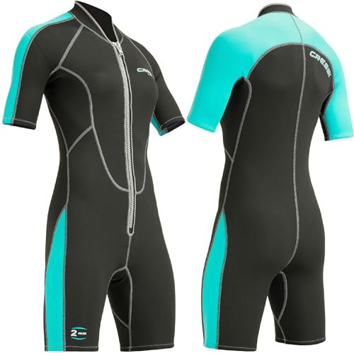 Cressi Monoshort Lido 2 mm - Traje de Buceo para Mujer, Talla XS