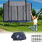 Room44 Miganeo® Netz 305 Ersatznetz für 8 Stangen Sicherheitsnetz Trampolinnetz für Trampolin 3,05 - geeignete Netzhöhe universal von 160-180 cm
