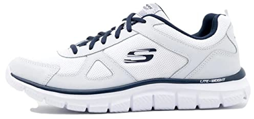 Skechers - TRACK SCLORIC, Zapatillas Hombre, white, 45 1/3 EU
