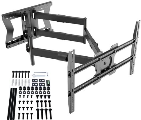 XTRARM TiTon Double 100 cm, Soporte de Pared para TV, Giratorio, inclinable 80kg, VESA máx.600x400