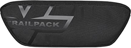 ViaTerra Handlebar Trailpack I 1.2L Black Windshield Pouch I Universal Fit for Any Motorbike, Dirt Bike & Snow Bike