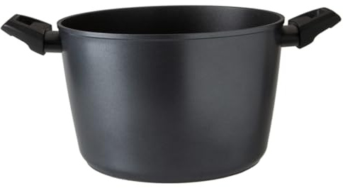 Hög induktionsgryta, pastakokare, non-stick inuti, 4mm tjocklek, diameter 20 cm och 24 cm, utan lock (20cm)