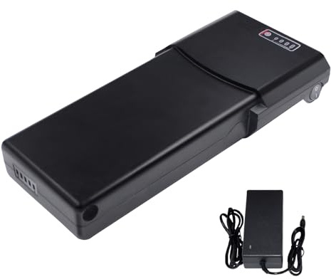 Con caricatore Batteria per bicicletta elettrica 36V 9Ah 12Ah 15Ah Batteria di ricambio Batteria al litio per bicicletta elettrica Adatta al sistema di trasmissione Bafang o Ansmann (36V 15Ah)