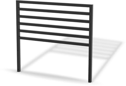 Cozze® Galler för hörnmodul – Väggförvaring för utekök (Elements), pulverlackerad aluminium (matt svart), enkel montering, max 30 kg