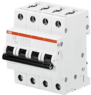 ABB 2CDS254001R0634 ABB MAGNETO 4P 63A CURVA C 6/10KA S204-C63