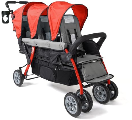 Gaggle Passeggino Tandem TRIO SPORT 3 Posti Lime