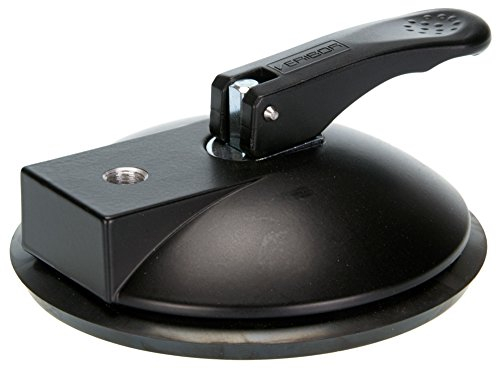 Bohle Veribor BO 600.2G1 Mit 10 MM FEINGEWINDE, Saughalter Saugnapf mit Kipphebel Halte- und Fixierhilfe Mit 120 MM Saugscheibe