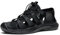 KEEN Herren Seanik H2 Sandalen, Black/Magnet, 45 EU