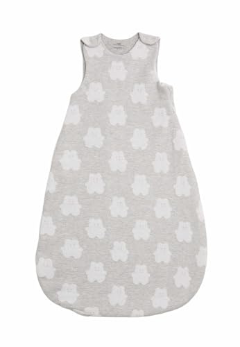 Marks & Spencer Saco de dormir de mezcla de algodón con resistencia térmica de 2,5 tog estampado (0-3 años) Gris Jaspeado Niños Unisex 18-36 meses