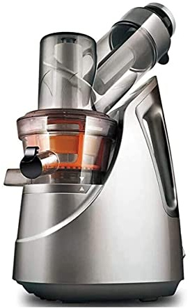 SMSOM Juicer Estrattore di succo a bocca larga, spremiagrumi BPA BPA Free Free Free Frutta e verdura spremiagrumi, spremiagrumi centrifughi con coclea in ceramica fa, spremiagrumi in acciaio inossidab