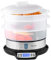 Innoteck Kitchen Pro 3-Tier Steam Cooker with Digital Timer - 9 Litre Cooking Capacity - Electric Vegetable Steamer with BPA Free - Stackable Baskets - 800W 3-Tier